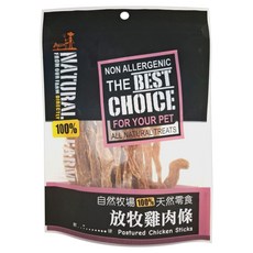 NATURAL FARM 自然牧場 紐西蘭天然零食 放牧雞肉條, 雞肉, 100g, 1包