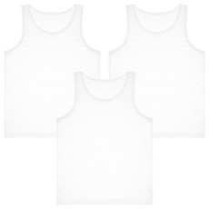 BASE ALPHA ESSENTIALS 女童純棉日常背心 3件組