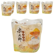 master mi 米大師 常溫熟飯 稻香白飯, 180g, 6包