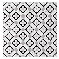 好物良品 瀝水墊 清洗方便好整理 快速排水 自由剪裁 廣泛用途 無需拼接 PVC材質 60x120cm/120x120cm, 櫻花雨, 1個, 120 x 80cm