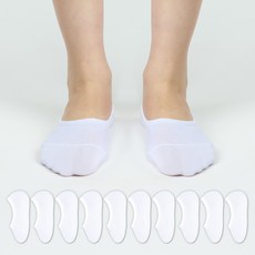 GGRN 여성용 빅사이즈 스킨핏 페이크삭스 10켤레 세트