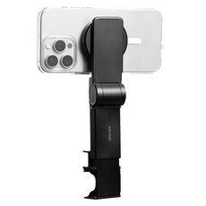 araree MagSafe 360度旋轉折疊式飛機用手機支架 Plane Mount M, 黑色, 1個