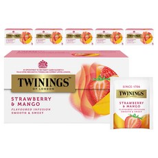 트와이닝 딸기 & 망고 티백, 2g, 25개입, 6개