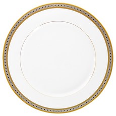 하빌랜드 벵돔플레이스 접시, 화이트 + 골드 + 그레이, 1개
