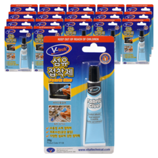 Vtech 섬유 접착제 20g, 18개