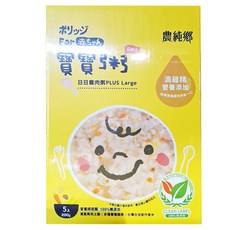 農純鄉 日日雞肉粥PLUS 6個月以上 5包, 1kg, 1盒
