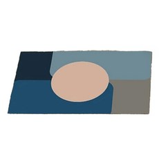 硅藻泥防水地墊, 幾何12