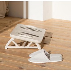 리빙숲 각도조절 브리즈 발받침대, 클레이그레이