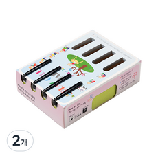 종이문화 플레이캘리 메이트 엽서 9 브라이트그린 100p, A6, 2개