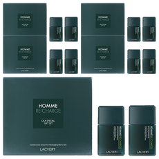 LACVERT Homme Recharge Cica 化妝品 2 件套, 5套
