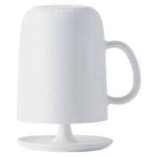 marna 日本製純白漱口水杯架套組 J-MA-W613W, 白色, 1組