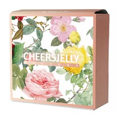 CHEERSJELLY 舉杯低卡 蒟蒻凍 蘋果 6條, 396g, 1盒