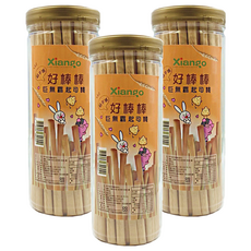 Xiango 匠菓子 阿不就好棒棒 巨無霸牛奶棒 起司口味360g*3罐, 360g