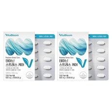 Stress Care茶胺酸複合補充錠, 60顆, 2個