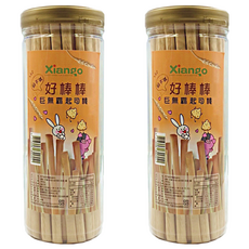 Xiango 匠菓子 阿不就好棒棒 巨無霸牛奶棒 起司口味 360g 2罐