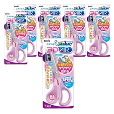 SONiC 3D兒童剪刀，安全兒童仕様, 粉色, 6支