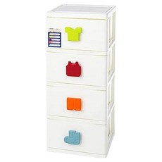 KEYWAY 聯府 大EQ四層收納櫃 + 輪, SP-740