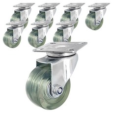 培林腳輪 聚氨酯旋轉輪, 8個