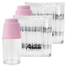 AGAFURA Sweety系列Tritan材質養樂多用防漏杯+吸管 240支入, 粉色, 80ml, 2組