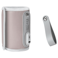 Lionelo 便攜式USB智能恆温奶瓶保溫器 Thermup Go, 柔粉色, 1個