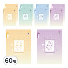 펜피아 1000 10칸 국어 초등 제본노트, 랜덤발송, 60개