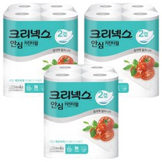 Kleenex 舒潔 安心雙層捲筒式廚房紙巾 120張, 4捲, 3袋