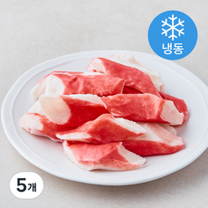 한성기업 통통맛살H Chunk (냉동), 1kg, 5개