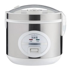 大家源 6人份電子鍋 ECS-309601 不鏽鋼外殼設計 蜂巢式底紋內鍋 附PP飯匙、量杯, 1台