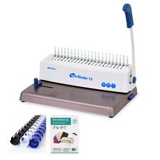 PAPER FRIEND 現代辦公紙友塑料環裝訂機新款活頁夾-12+20環+20套, 450張