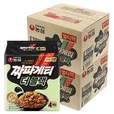 짜파게티 더 블랙 116g, 64개