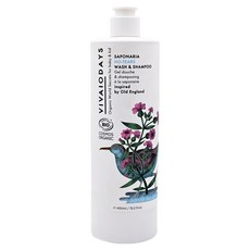VIVAIODAYS 無患子寶寶洗髮沐浴露, 450ml, 1瓶