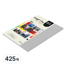 종이문화 프린트 프로 얇은 칼라복사지 No 31 그레이 80g, 425개