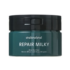 Shaishaishai 修護牛奶去角質棉片 120ml / 60片, 1個, 60枚入