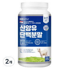 올바른습관 산양유 단백질 분말, 2개, 670g