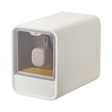 LocknLock 樂扣樂扣 方塊米桶 7kg 8L + 除濕劑, 1個, 米色