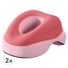 소울리치 허리가 편안한 낮잠베개, 핑크, 2개