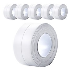 UNIDOG 矽膠縫隙密封防水膠帶 白色, 6個