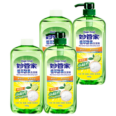 妙管家植萃酵素洗潔精 小蘇打雙效合一潔淨加倍, 2kg, 2組