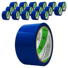 Shin Hung 彩色膠帶 藍色 50m, 18個