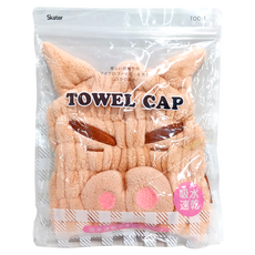 Skater 蠟筆小新速乾吸水浴帽, 不理不理左衛門, 1個