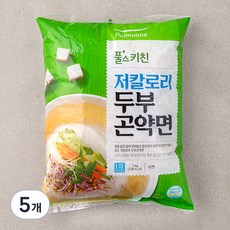 풀무원 풀스키친 저칼로리 두부 곤약면, 1kg, 5개