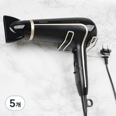 생활공식 스텐 접착 드라이기 거치대, 실버, 5개