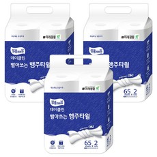 all'swell 可水洗抹布紙巾, 65張, 6捲