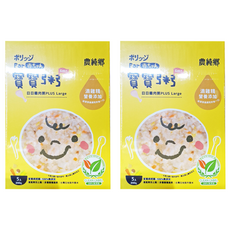 農純鄉 日日雞肉粥PLUS 6個月以上 5包, 1kg, 2盒