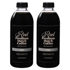 로엘 더치커피 콜드브루 원액 다크 블렌드, 1L, 1개입, 2개