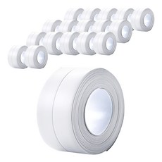 Unidok 矽膠縫隙密封防水膠帶 白色, 18個