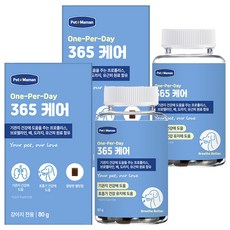 펫또마망 강아지 365 케어 영양제, 80g, 2개, 호흡기/기관지
