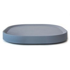 데이지안 바퀴달린 이동식 받침대 라운드 사각, 매트그레이, 1개