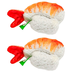 CATWANT 貓咪旺農場 貓薄荷, 鮮蝦壽司 白色 + 橘色, 2入