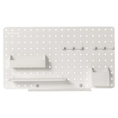 SHUTER 樹德 洞洞板組合包 PB-5, 白色 30%, 1個